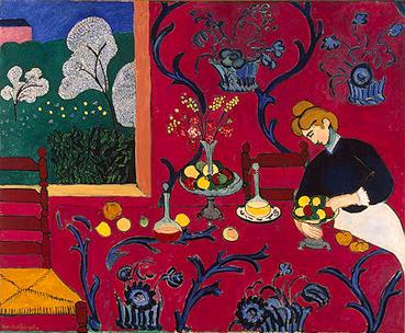 De rode kamer, van Henri Matisse